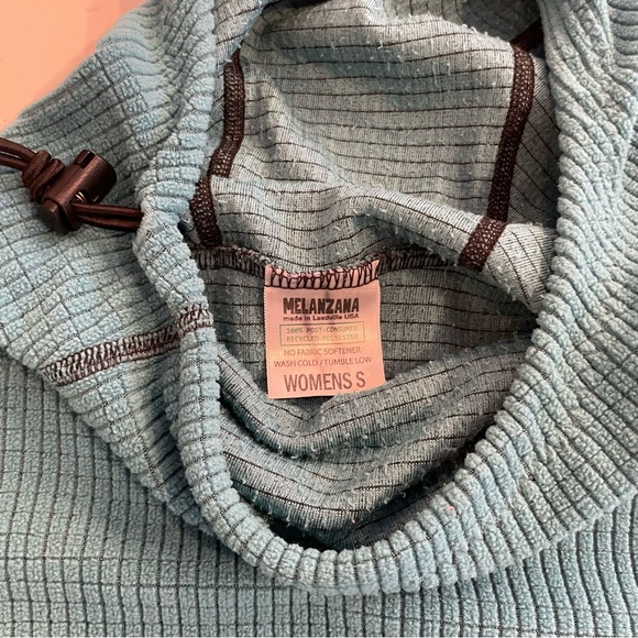 Melanzana micro grid hoodie - Picture 3 of 6